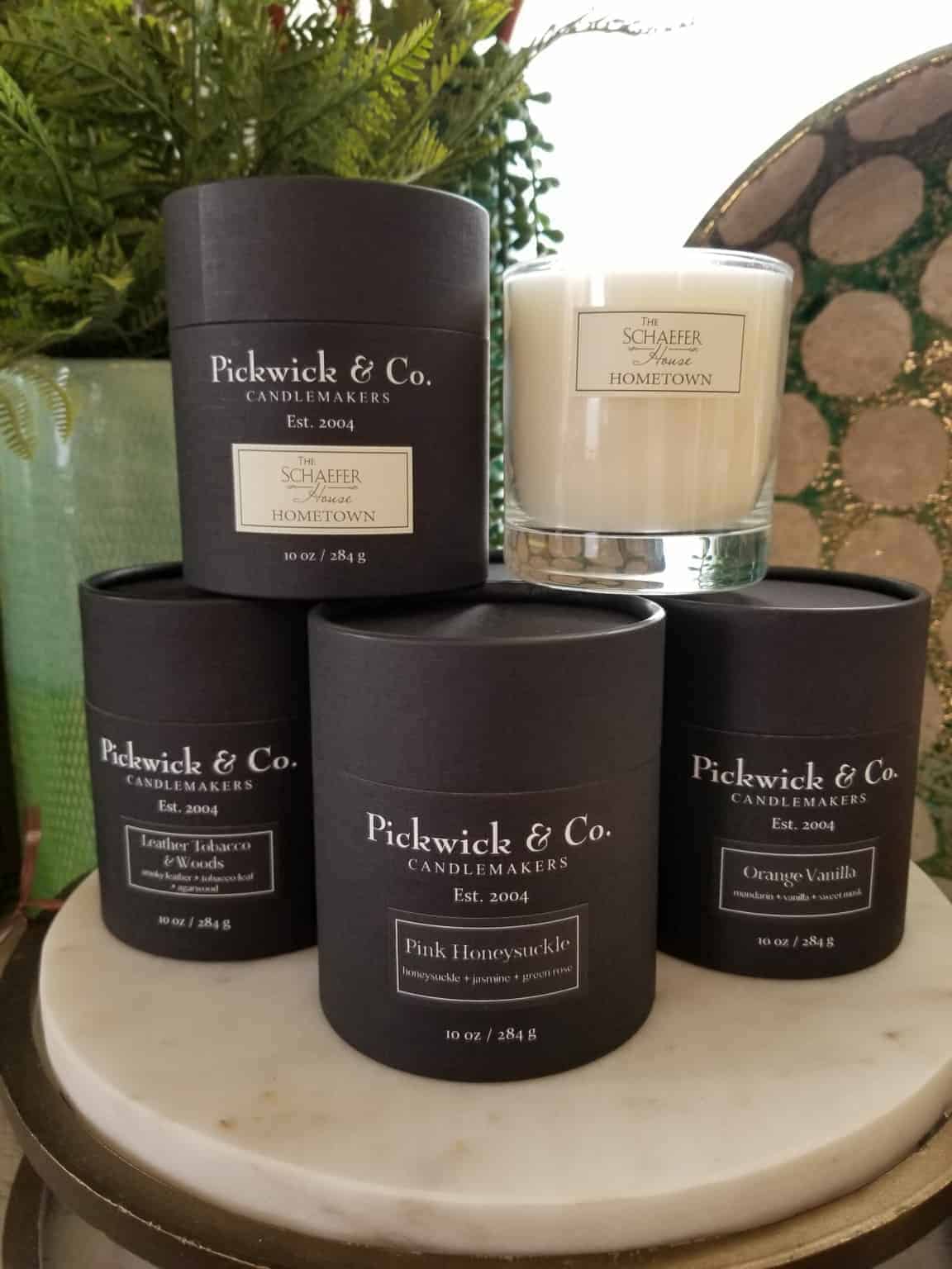 Pickwick Candle 10oz. The Schaefer House
